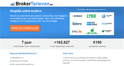 Desktop Screenshot of brokertarieven.be